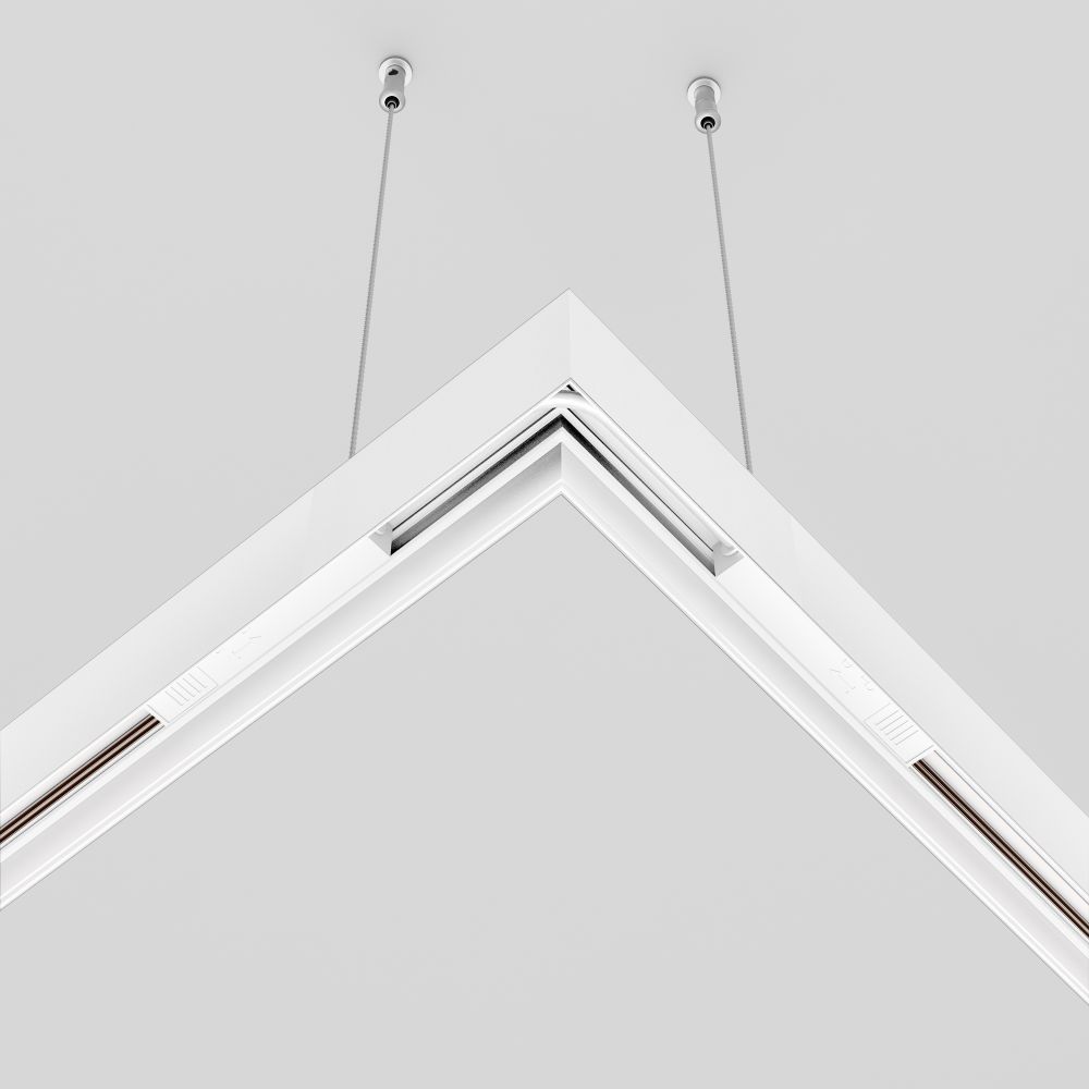 Коннектор питания угловой Maytoni Exility TRA034CPC-42W-15