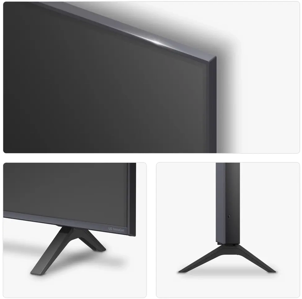 Телевизор LED LG 50" 50NANO80A6B.ARUG синяя сажа 4K Ultra HD 60Hz DVB-T DVB-T2 DVB-C DVB-S DVB-S2 USB WiFi Smart TV