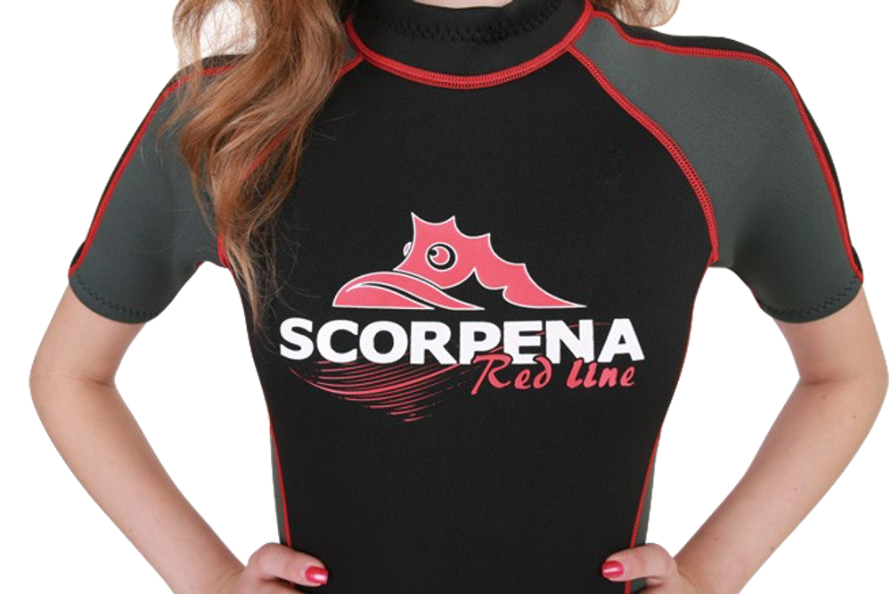 Гидрокостюм Scorpena Mono RedLine Детский 3мм Н/Н -