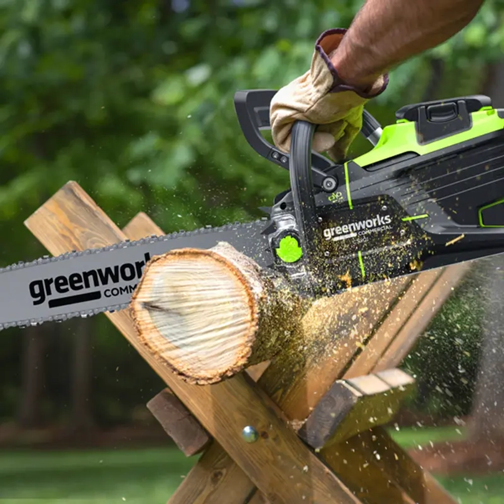 Аккумуляторная цепная пила Greenworks OCS600K5 (1 x 5 Ач, ЗУ) 2009607UB