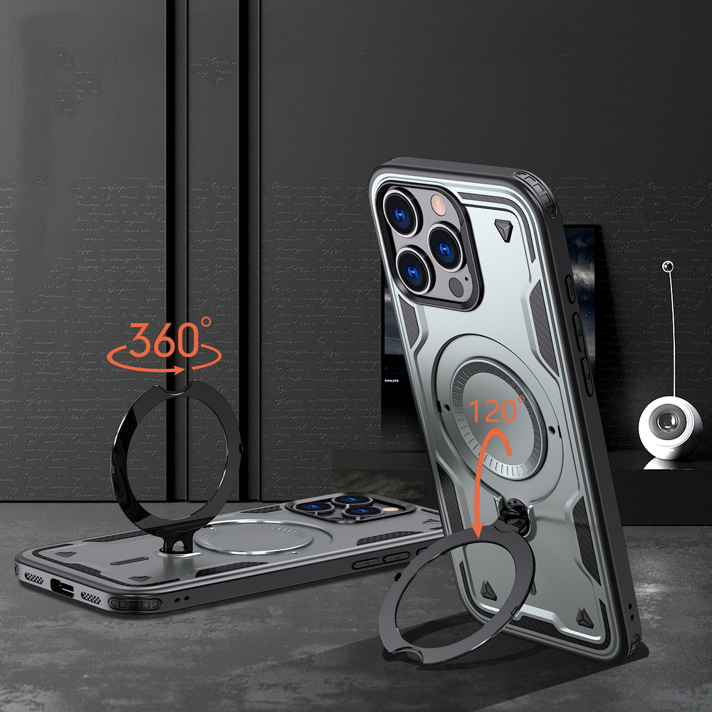 Чехол Magneto Case с кольцом для iPhone 16 Pro Max