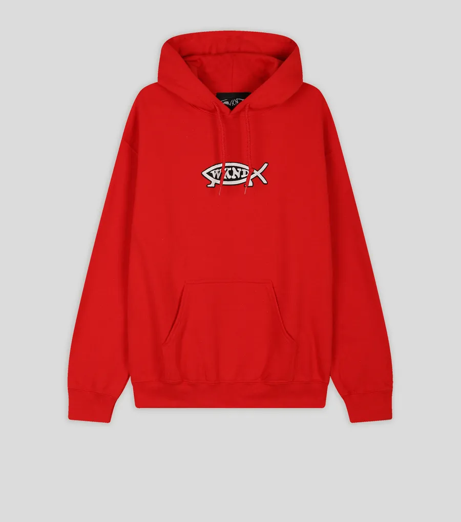 Hoodie salmon top