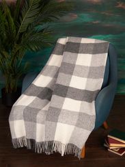 Плед  AGNE 3-07 из шерсти ягнят AVINAMAS