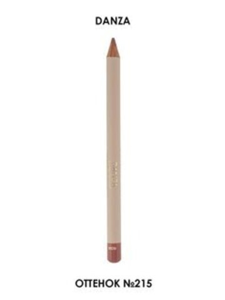 Ninelle Карандаш для губ Danza, контурный, тон №215, Бежево-розовый, 0,78 гр