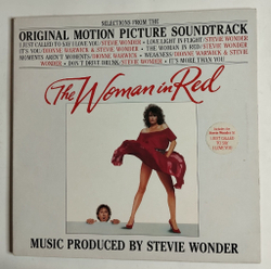 Винтажная виниловая пластинка LP Stevie Wonder The Woman In Red (Germany 1984)