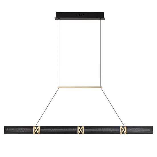 7083/20L L-VISION ODL25 000 Подвесной светильник черный/золото/ металл/акрил IP20 LED 20W 3000K 220V MESH