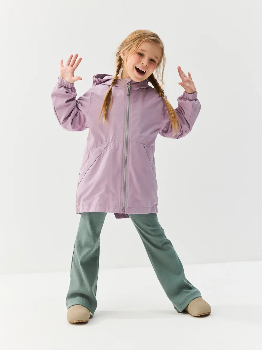 Парка на флисе "Георгин"