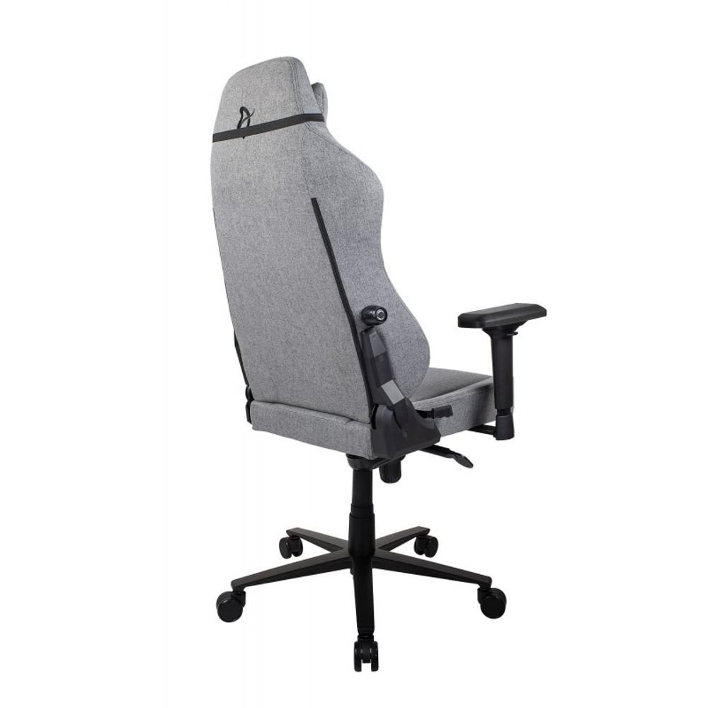 Компьютерное кресло (для геймеров) Arozzi Primo Woven Fabric - Grey - Black logo (PRIMO-WF-GYBK)