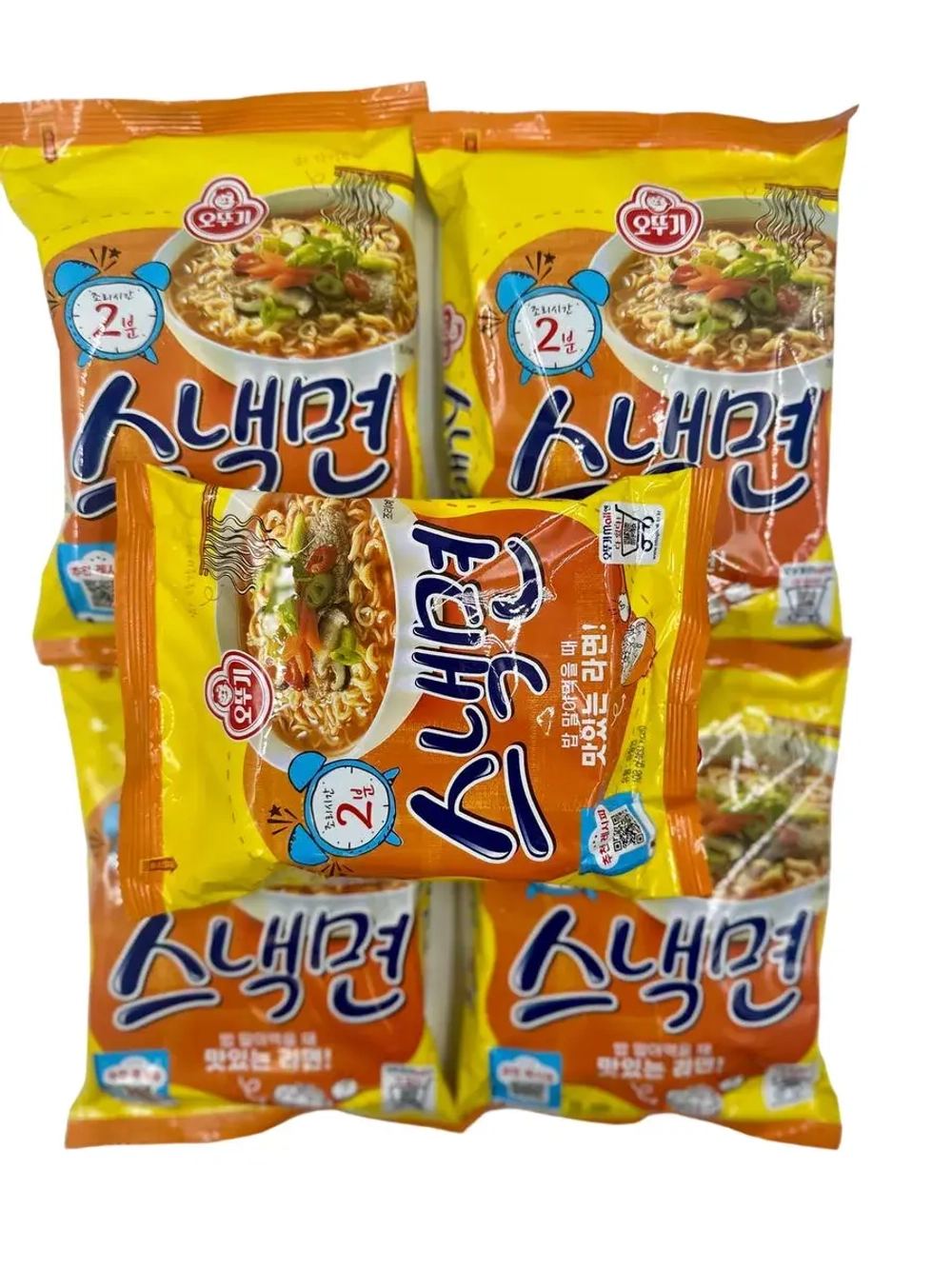Лапша быстрого приготовления Оттоги Snack Ramen ( 5шт)