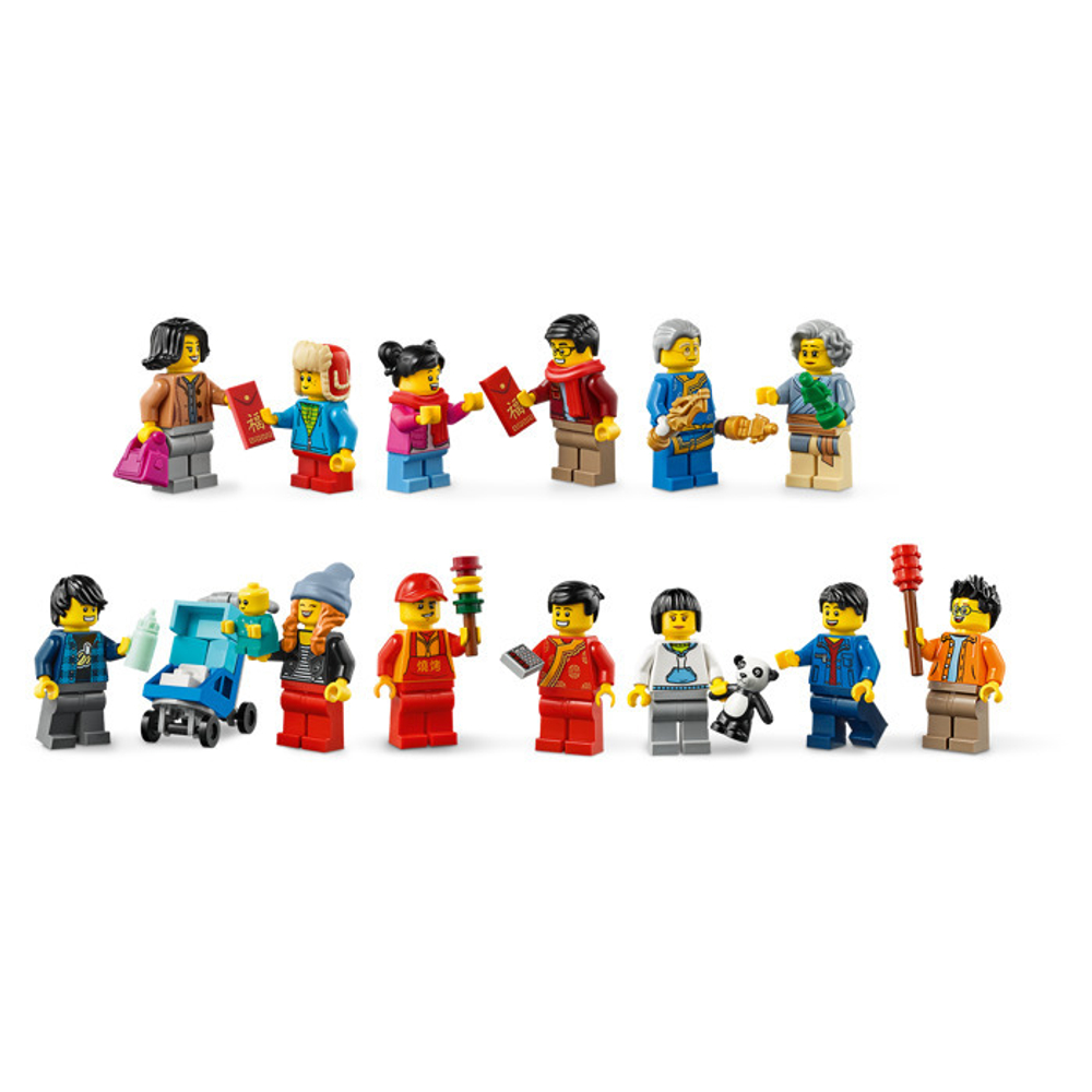 LEGO Exclusive: Китайский Новый Год 80105 — Chinese New Year Temple Fair — Лего Эксклюзив