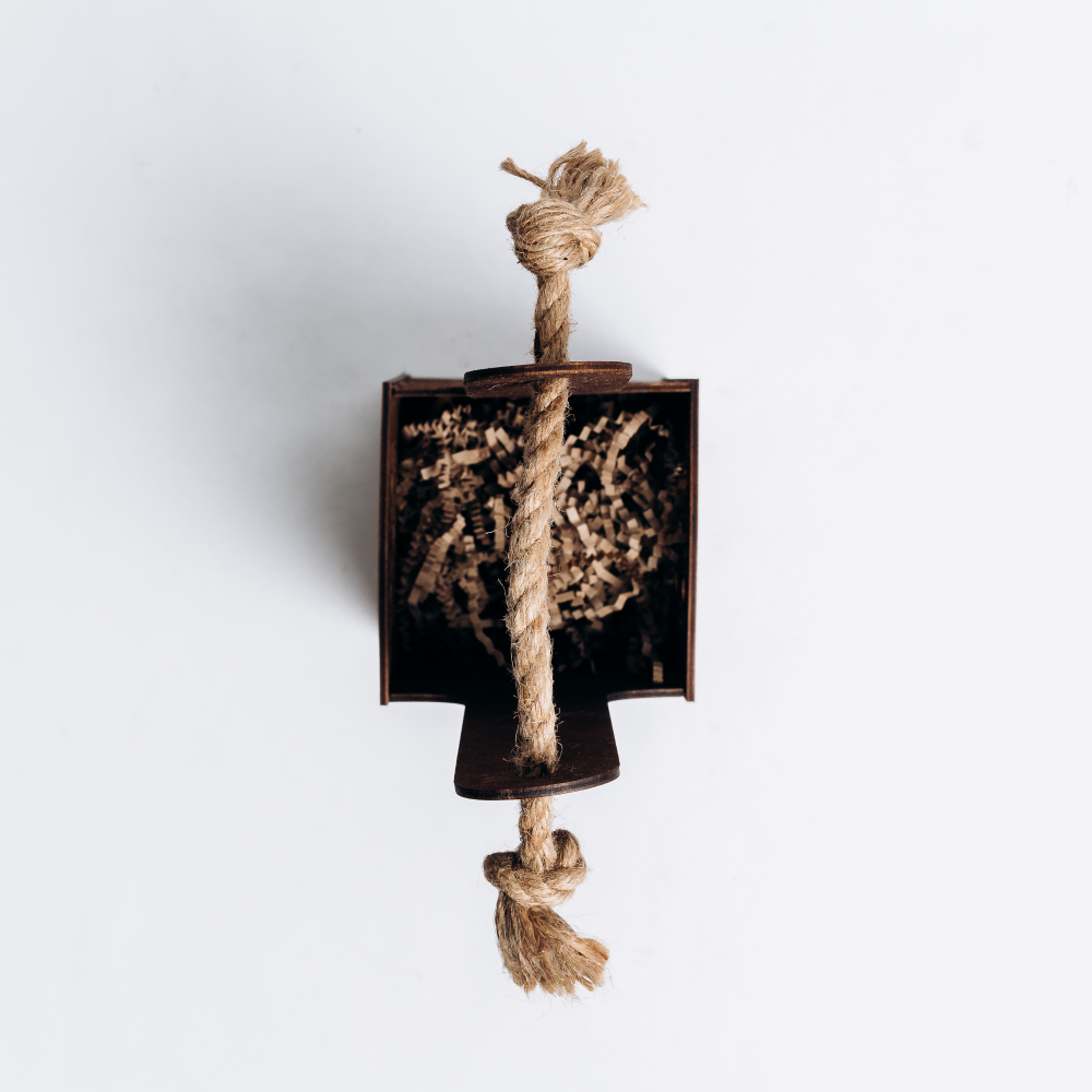 Подарочная коробка для бутылки "Мозаика" PK4