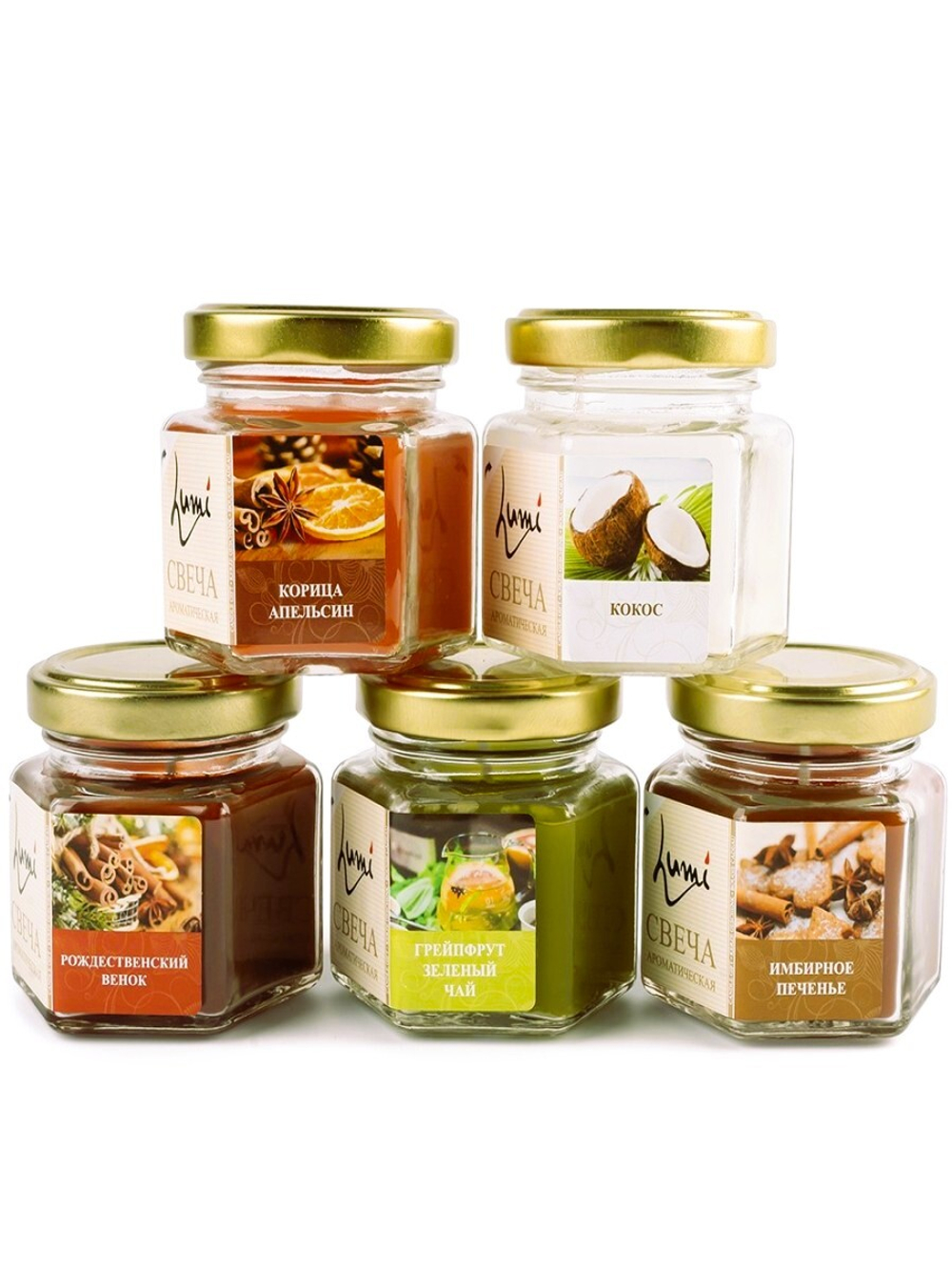 Свеча ароматическая Имбирное печенье