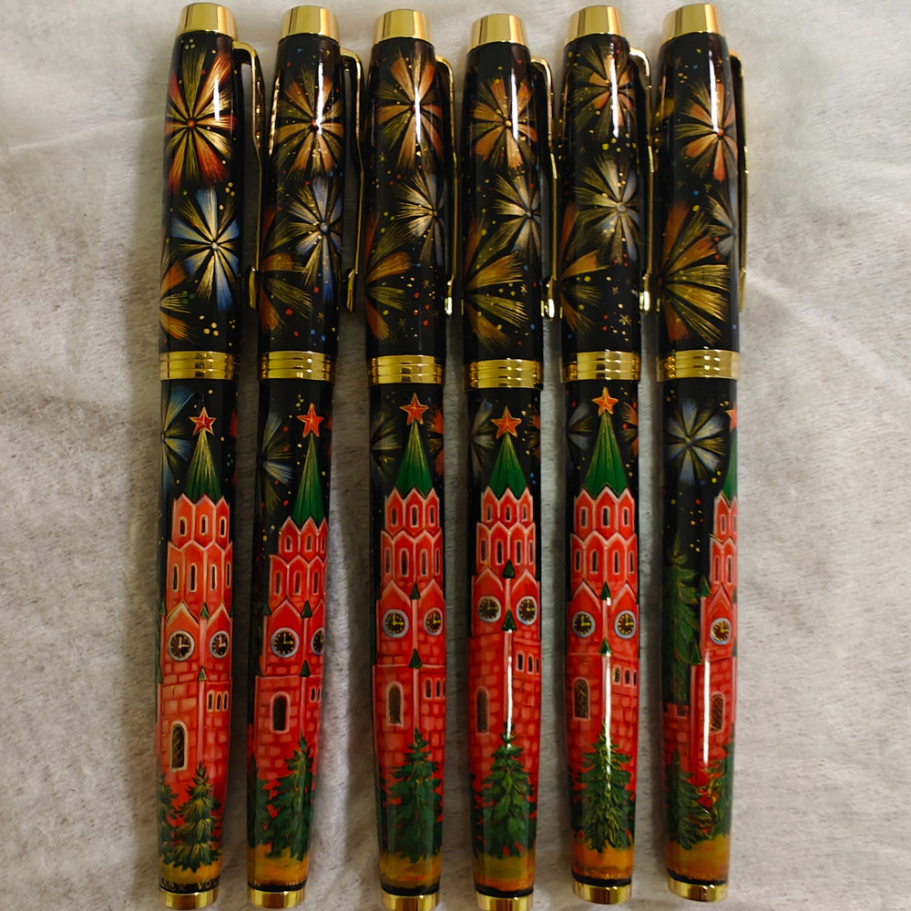 Ручка Parker и Waterman с индивидуальной росписью на заказ