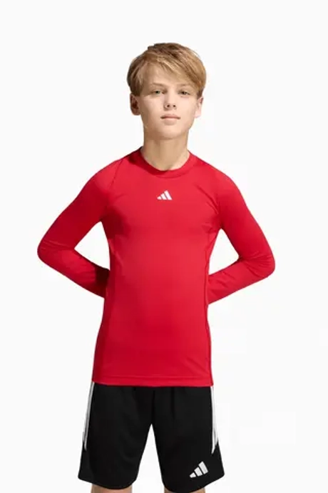 Термофутболка adidas Techfit AEROREADY Junior - красный