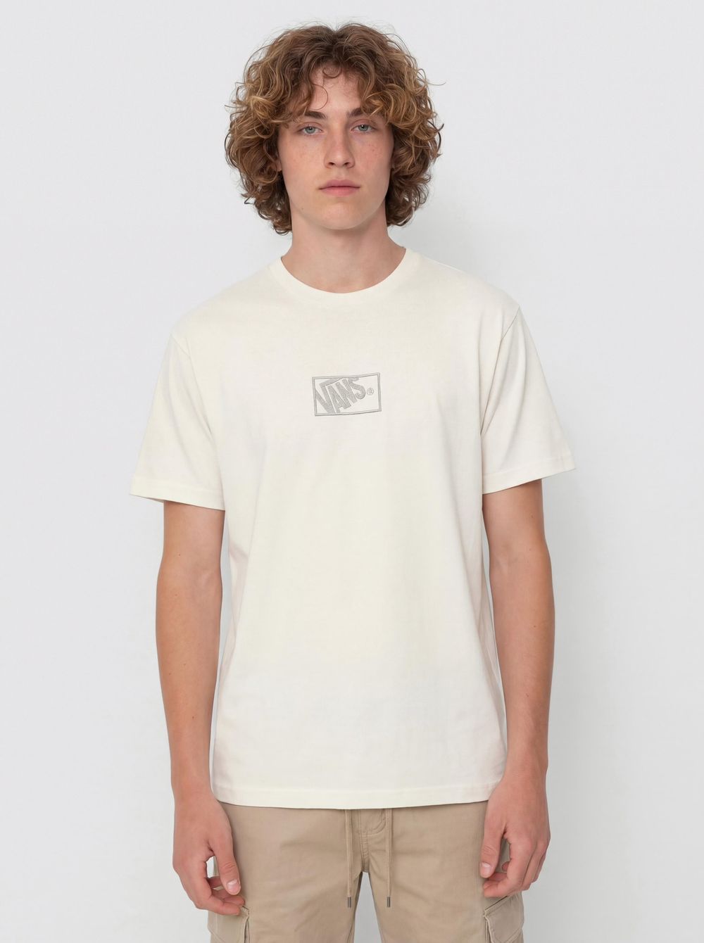 Футболка Vans BLOCKED BOX LOOSE SS EGRET