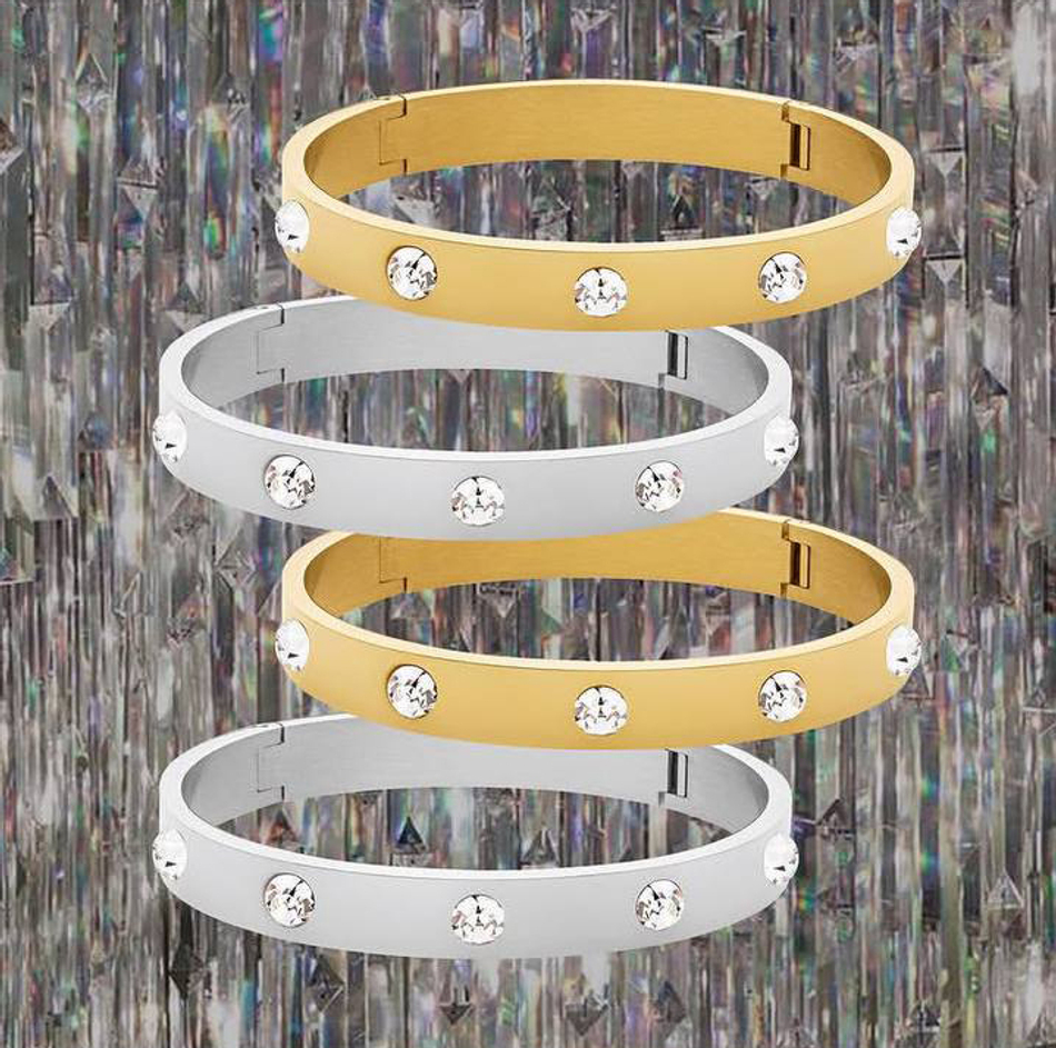 Браслет Dyrberg Kern BELLA II SG CRYSTAL 390137