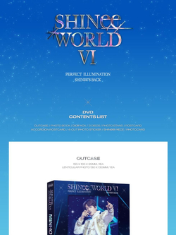 видео SHINee - PERFECT ILLUMINATION : SHINEE'S BACK WORLD VI DVD MINHO Version