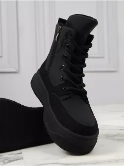 Дутики зимние на платформе