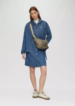 Сумка hobo с отделением на молнии и логотипом s.Oliver