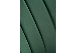 Стул на металлокаркасе Сиолим графитовый / изумрудный / черный глянец