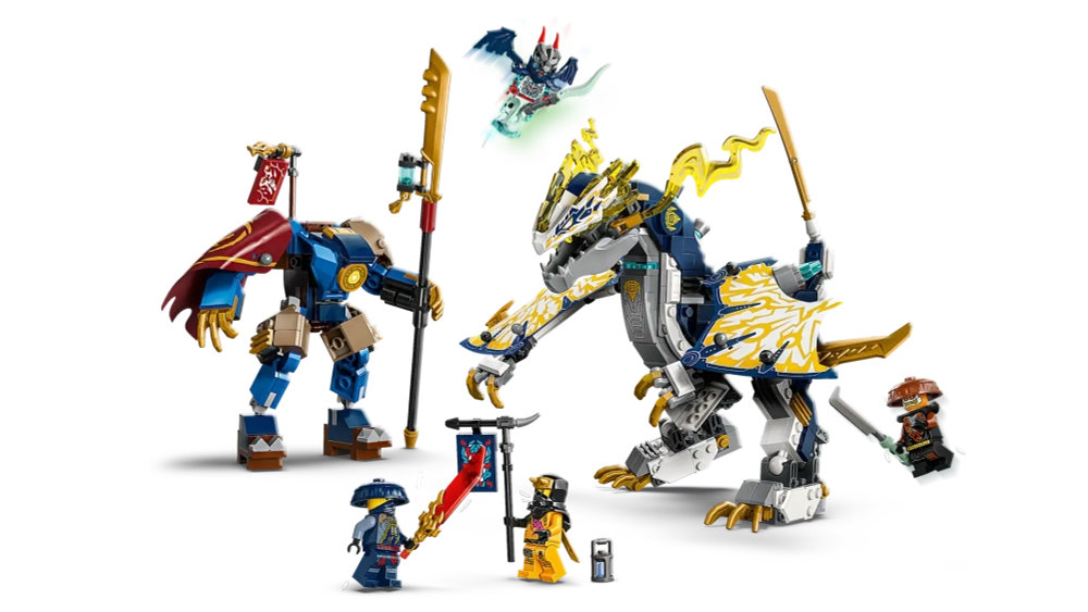 Конструктор LEGO Ninjago 71843 Робот-драконий всадник Разбойника