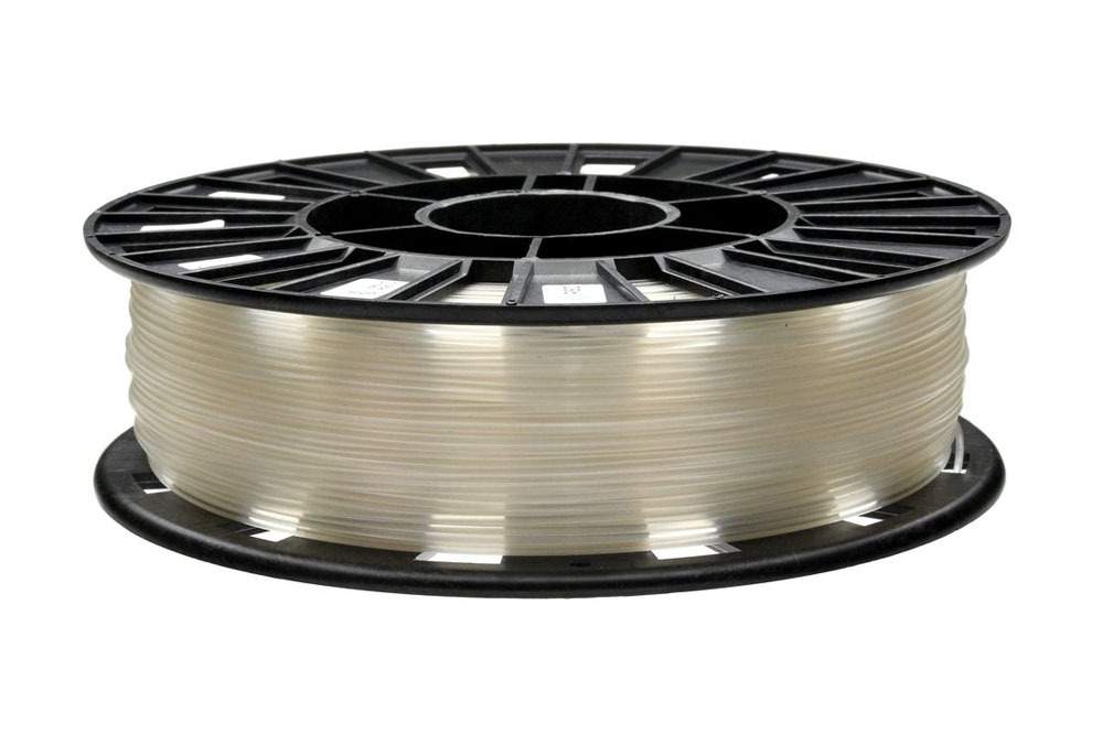 PLA пластик 1,75 для 3D принтера REC натуральный 0,75 кг