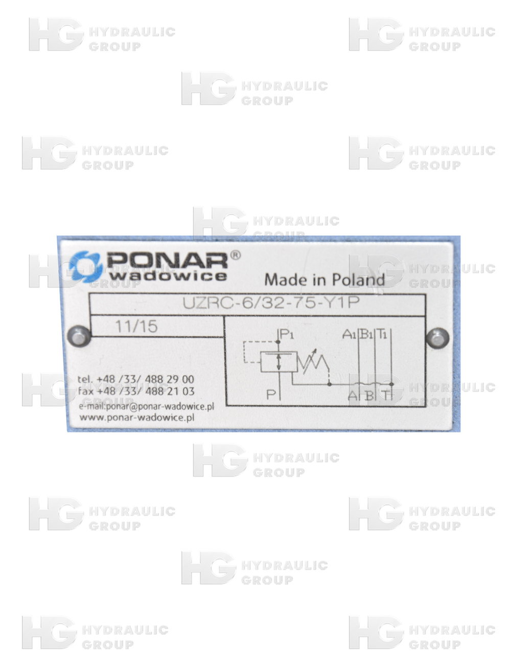 Клапан UZRC-6/32-75Y1P Ponar