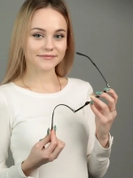 Оправа для очков с магнитными накладками 4в1