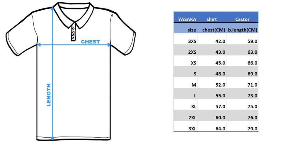 Yasaka Shirt Castor yellow/black