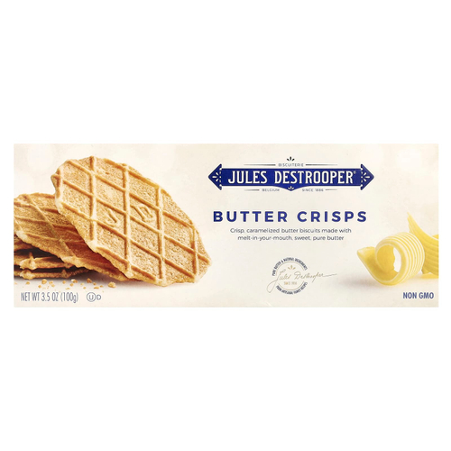 Jules Destrooper, Сливочное печенье, 100 г (3,5 унции)