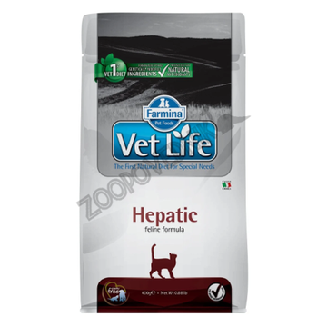 Farmina Vet Life Cat Hepatic Лечебный сухой корм для кошек при хронической печеночной недостаточности 2 кг