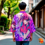 Рубашка хаори японская Звездное дитя