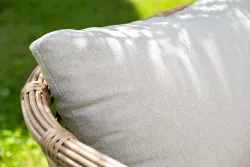 "Валенсия" лаунж-зона из искусственного ротанга, цвет соломенный