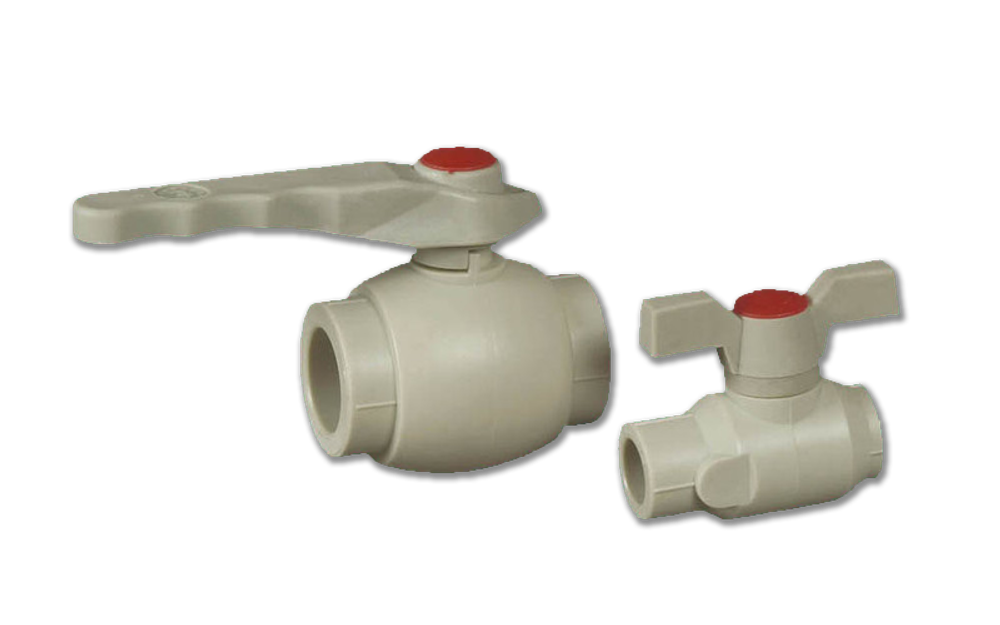 Кран пластиковый шаровой EK 63    234