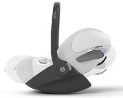 Коляска Cybex Talos S Lux TPE complete Cloud T Platinum White Plus 3 в 1 Stormy Blue с дождевиками