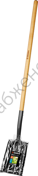 GRINDA 280 x 180 x 1500 мм, антикор. покрытие, деревянный черенок, вилы садовые, PROLine (39725)