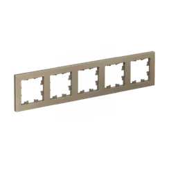 Рамка 5-м AtlasDesign универс. шампань SE ATN000505