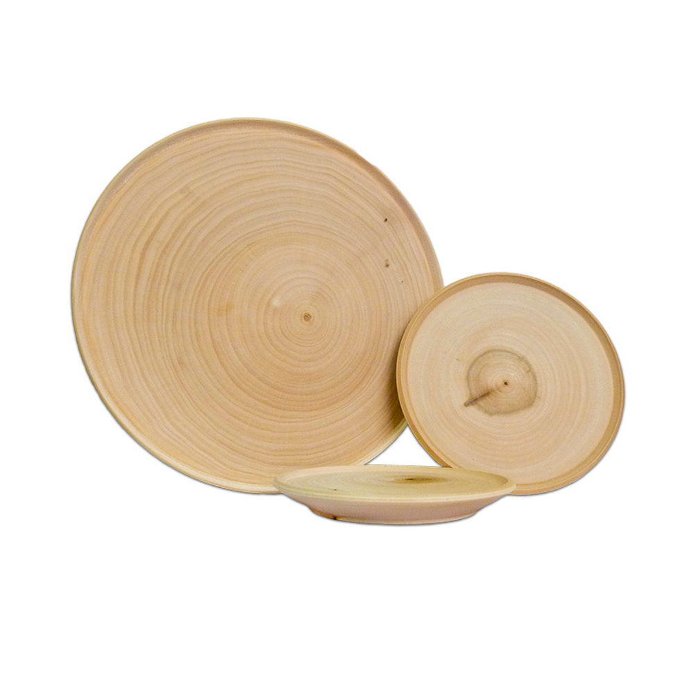 Тарелка 80мм, деревянная заготовка