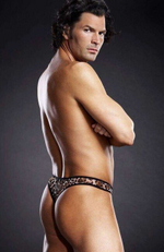 Мужские танга леопардовые SML 46-48 (Цвет: леопардовый)