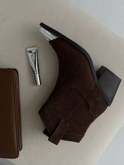 Казаки из натуральной замши