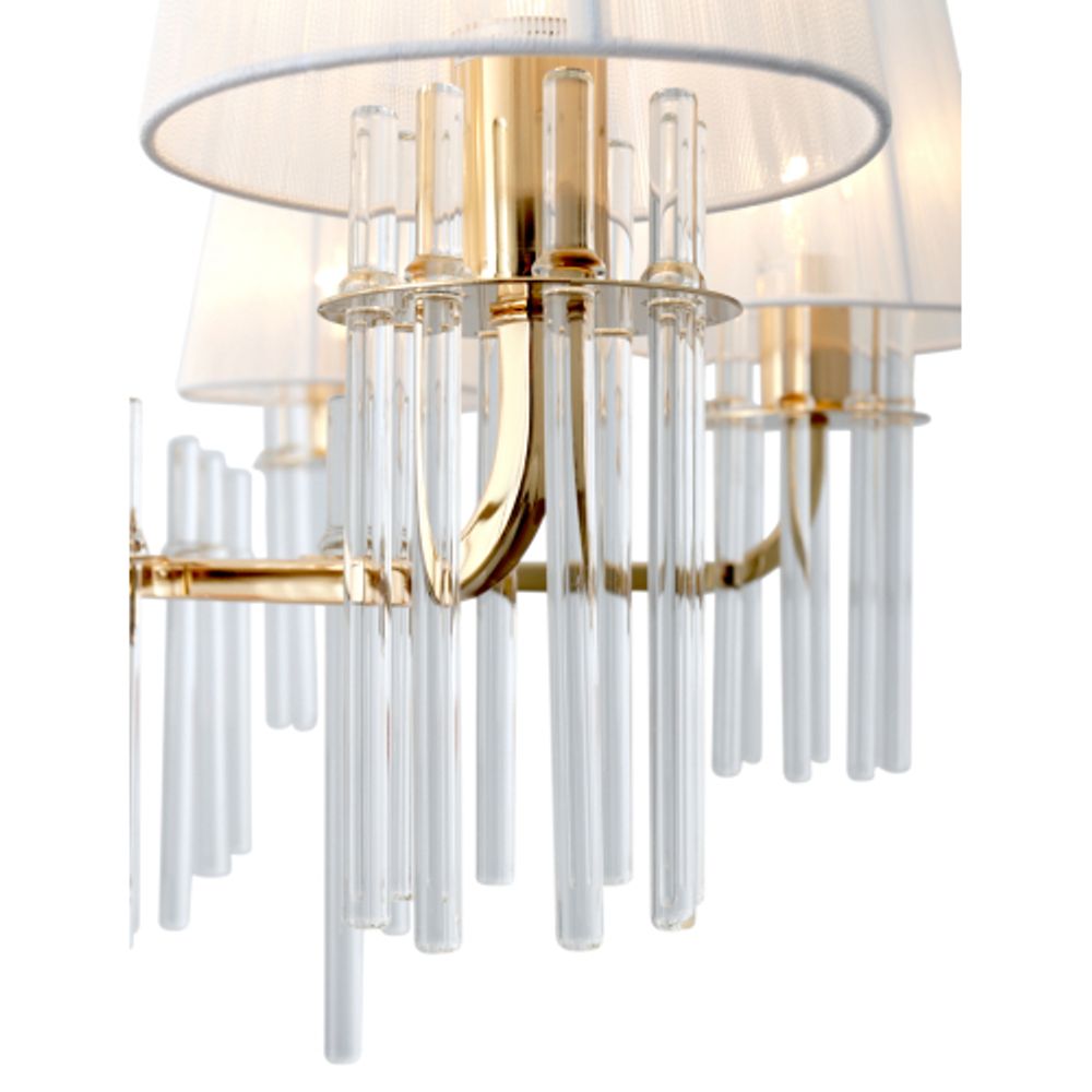 Люстра Rivoli Lilith 1039-306 6 х Е14 40 Вт хрусталь | Rivoli