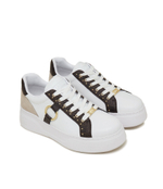 Кожаные кроссовки 05 Liu Jo - белый(BF3157 EX126)