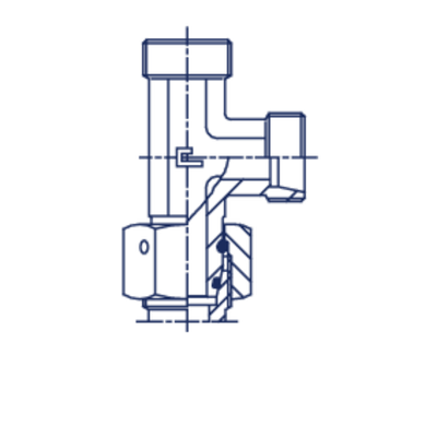 Соединение PNL DL42 52х2 (корпус)
