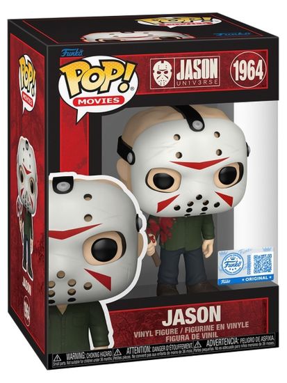 Фигурка Funko POP! Movies Jason Universe Jason w/Axe (Exc) (1964) 88554 / Фигурка Фанко ПОП! по мотивам франшизы "Пятница 13-е", Джейсон Вурхиз