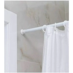 Карниз для ванной комнаты 280см сборный (белый)