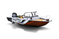 Комплект Алюминиевая лодка (катер) Mikatsu (Микатсу) 570 (Z43) Sport + мотор Mikatsu MF115FEL-T EFI
