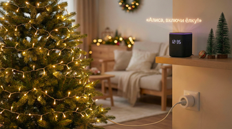 Умный Новый год: Как настроить голосовое управление елкой через Aqara и Алису