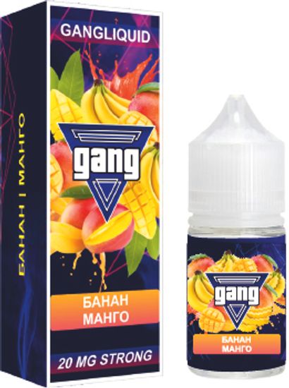 Жидкость Gang, 30 мл, Манго Апельсин