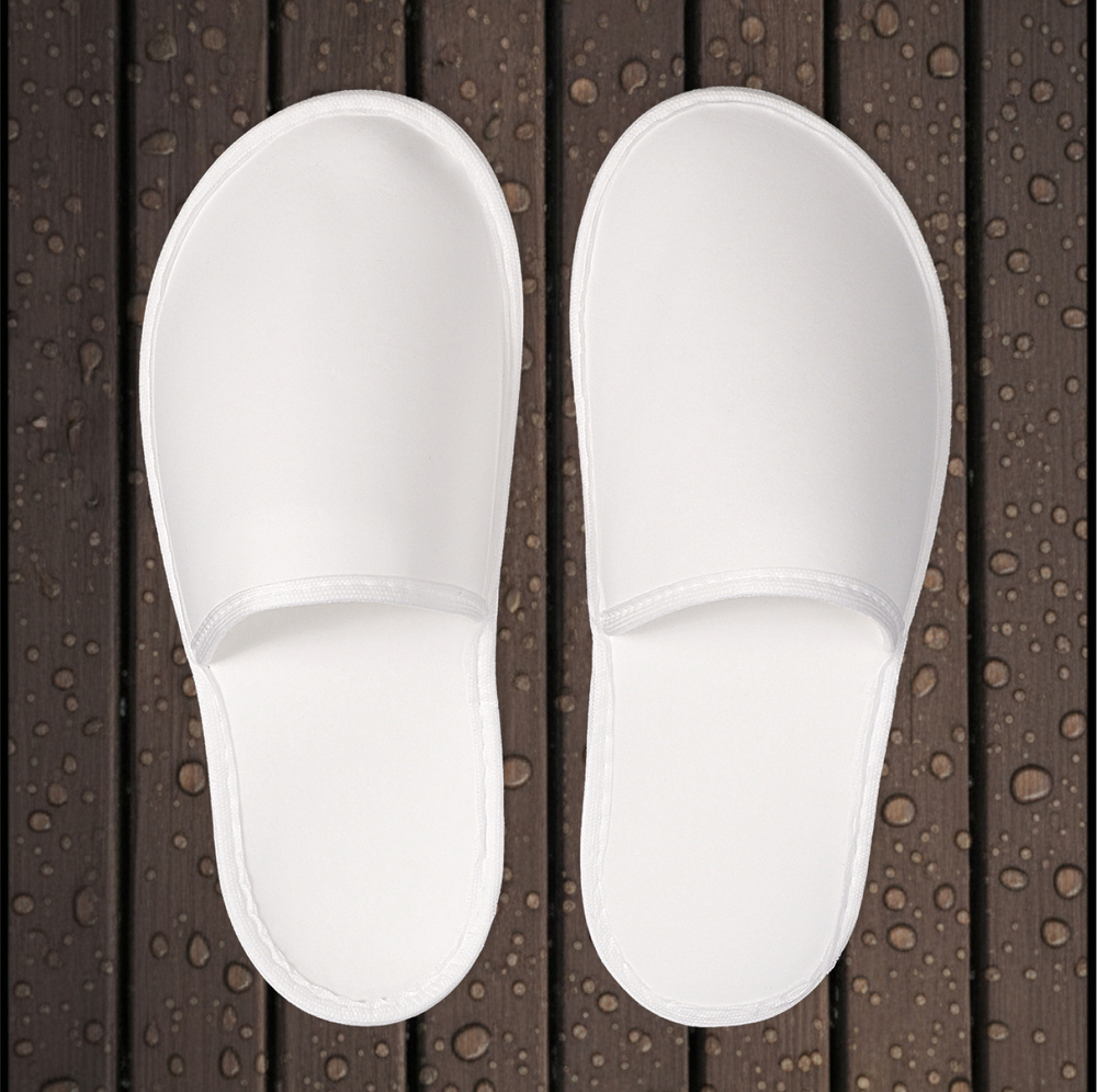 Тапки эвапора, закрытый мыс (50 пар) непромокаемые одноразовые р. 43