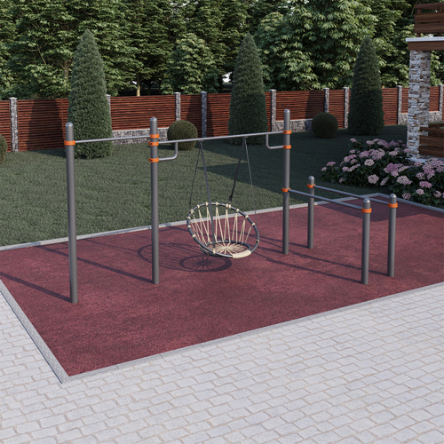 Турник, брусья, каркас для крепления качелей СВС-83